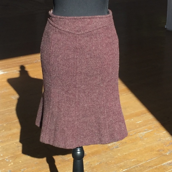 Kors By Michael Kors Burgundy wool skirt - Picture 4 of 9
